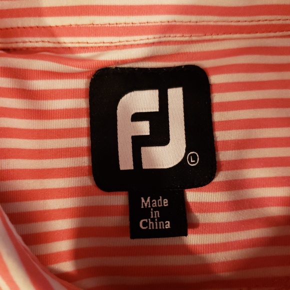 Mens Footjoy golf polo Large - Picture 7 of 8
